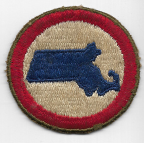WWII  Massachusetts State Guard Patch