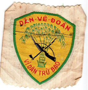 Early 1960s' South Vietnamese Rural Cadre Patch
