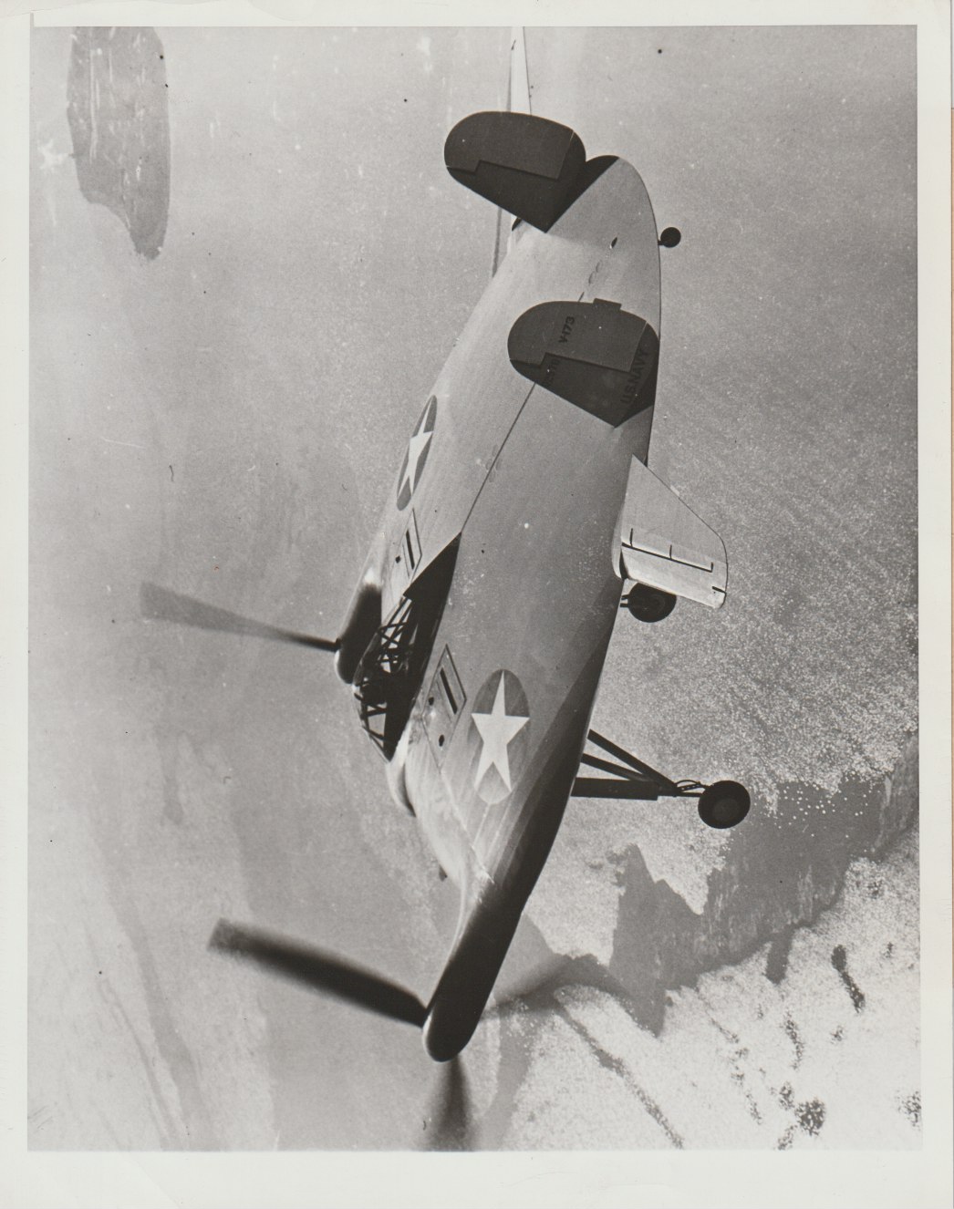 1946 Flying Flapjack Press Photo