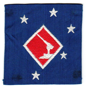 WWII US Marine Corps 1st MAC Defense Battalion Australian Made Patch