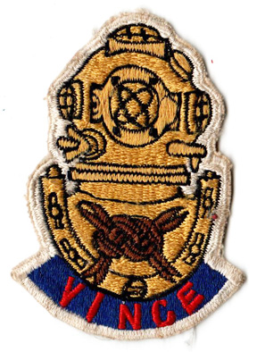 1950's-60's US Navy Deep Sea Divers Personalized Patch