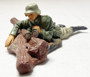 Elastolin German Recon Toy Soldier