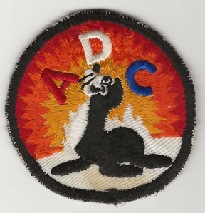 WWII Alaskan Defense Command Disney Design Twill Patch