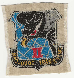 VNAF / South Vietnamese Air Force 2nd Air Division Patch