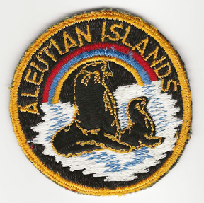 WWII Aleutian Island Command Patch