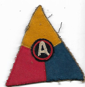 WWI Tank Corps 3rds Army Of Occupation Patch