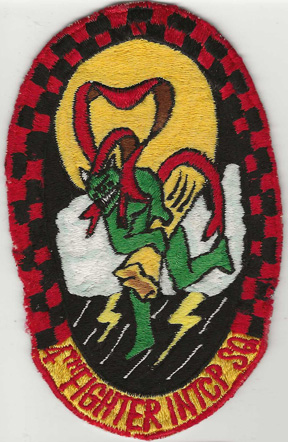 1950's-60's US Air Force 4th Fighter Interceptor Squadron Patch