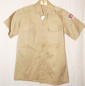 ARVN / South Vietnamese Army III Corps Logistical Command Khaki Shirt