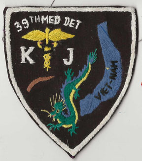 Vietnam 39th Medical Detachment KJ Pocket Patch