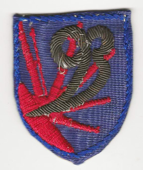 WWII - Occupation 93rd Chemical Mortar Battalion Bullion Patch