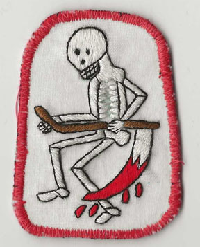 Vietnam US Air Force 13th Bomb Squadron Oscar The Skeleton Patch