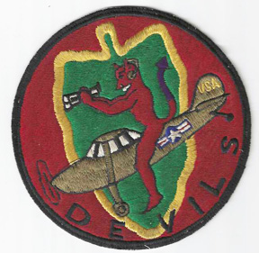 Korean War 24th Division FAC / Forward Air Control Back / Squadron Patch