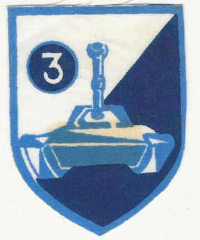 ARVN / South Vietnamese Army 3rd Armor Squadron Patch.