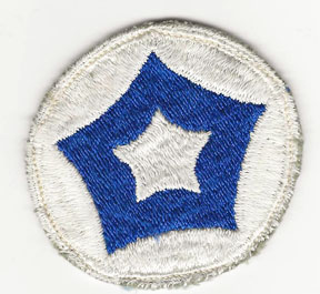 WWII 5th Service Command Reverse Color Shoulder Patch