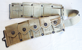 WWII era US Army cartridge belt in very good condition