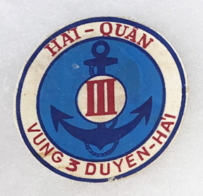 South Vietnamese Navy 3rd Coastal Region Patch