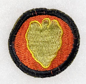 Korean War 24th Division Japanese Made Patch