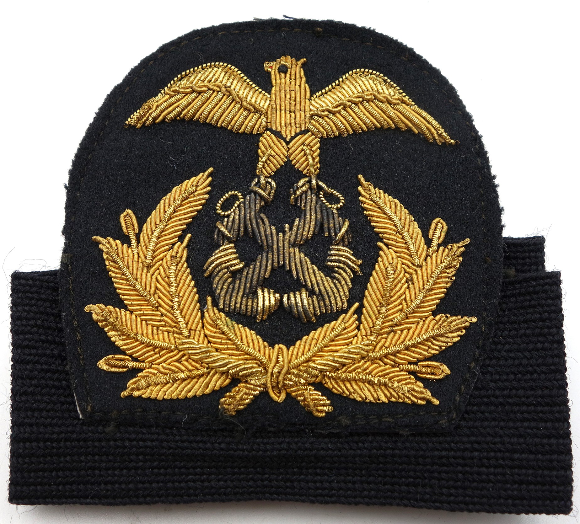 Tonelli Visor Cap & Insignia Collection G55, WWII ATS/USMS Boatswain