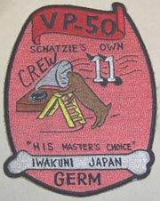 Crew-11 VP-50 Squadron Patch