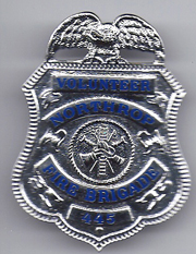 Northrop Aviation Volunteer Fire Brigade Badge