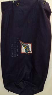 1950's US Air Force 188th Tactical Fighter Squadron Painted Dufflebag