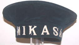 Russo-Japanese War Mikasa Naval Flat Type Hat