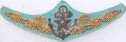 Japanese Army Landing Craft Operators Bullion Qualification Patch