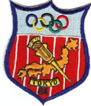 Armed Forces Radio Far East Network Tokyo 1964 Olympics Commentator Pocket Patch Vietnam