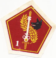 1st War Dog Directorate Patch SVN ARVN
