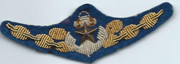 Japanese Army Landing Craft Operators Bullion Qualification Patch