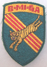 Vietnam B-Mi-Ga Mobile Guerilla Force Thai Made Pocket Patch