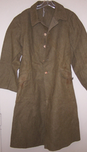 Dead Stock WWII Japanese Army Wool Overcoat