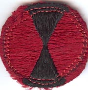 7th Division Theatre Made Scarf Size Patch