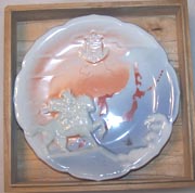 Pre-WWII Japanese Naval Battleship Nagato Ceramic Plate