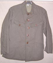 WWII Japanese Army Winter Cotton Tunic.