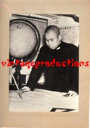 Admiral Yamaoto WWII Japanese Propaganda Photo Of Pearl Harbor Attack