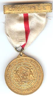 Committee Medal To Welcome Japanese Imperial Army  Medal