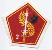 3rd War Dog Directorate Patch SVN ARVN