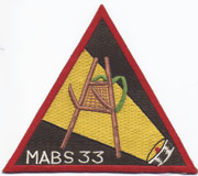 MABS 33 Japanese Silk Squadron Patch