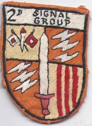 2nd Signal Group Pocket Patch Vietnam