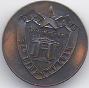 Portland Oregon Fifth Liberty Loan Volunteer Badge