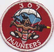 307th Airborne Engineers Pocket Patch