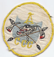 Vietnam A Company Command Control Central Exploitation Force Pocket Patch Used