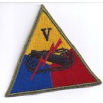 ASMIC WWII V Armor Corps Patch