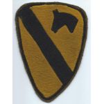 WWII 1st Cavalry Division Chain Stitched Patch
