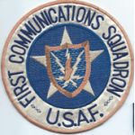 1st Communications Squadron Patch