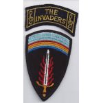 WWII SHAEF Invaders Patch & Tab.