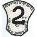 2nd Platoon 134th Aviation Company Pocket Patch Vietnam