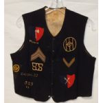 83rd Division Patched WWI Veteran's Vest