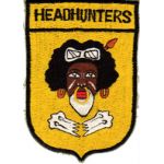 80th Fighter Squadron HEADHUNTERS Theatre Made Squadron Patch